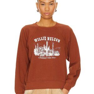 Daydreamer Brown Graphic Sweater